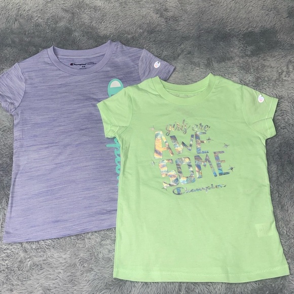 NWOT Bundle of 3 includes two Champion shirt & one tank top Girls Size 5/6 - Picture 6 of 6